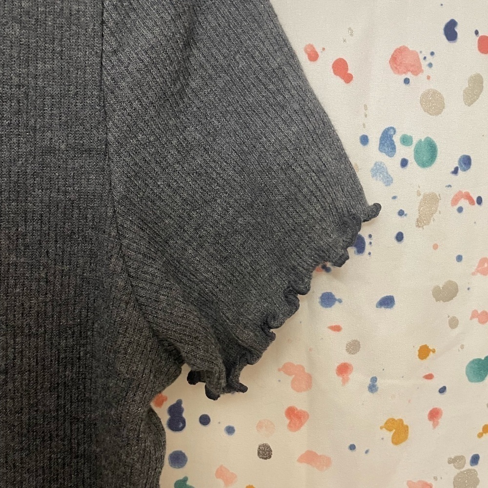 ♻️ American Eagle gray cropped tee size medium - Picture 6 of 6